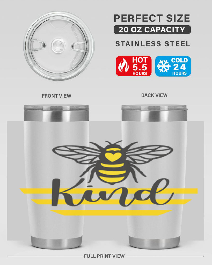 Bee Kind32#- spring- Tumbler