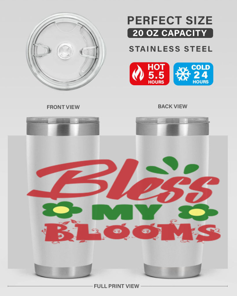 Bless My Blooms 61#- spring- Tumbler