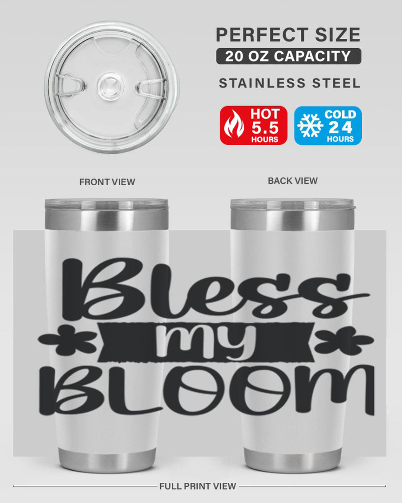 Bless my bloom  design 60#- spring- Tumbler