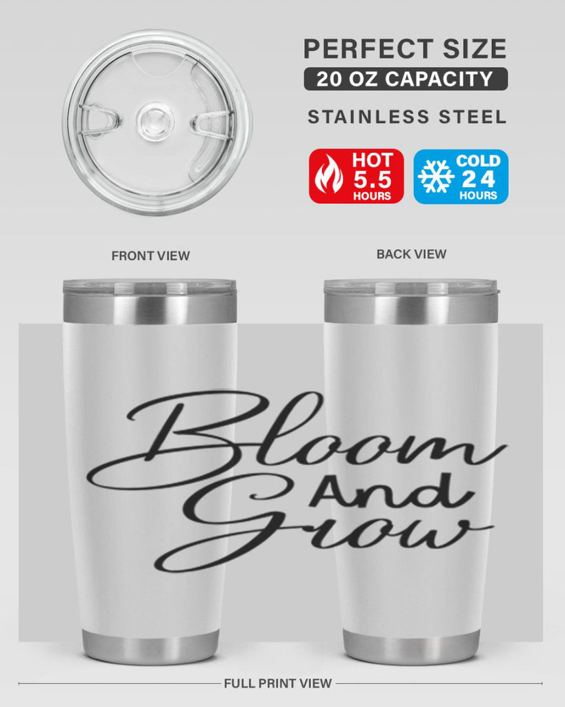Bloom and grow  83#- spring- Tumbler