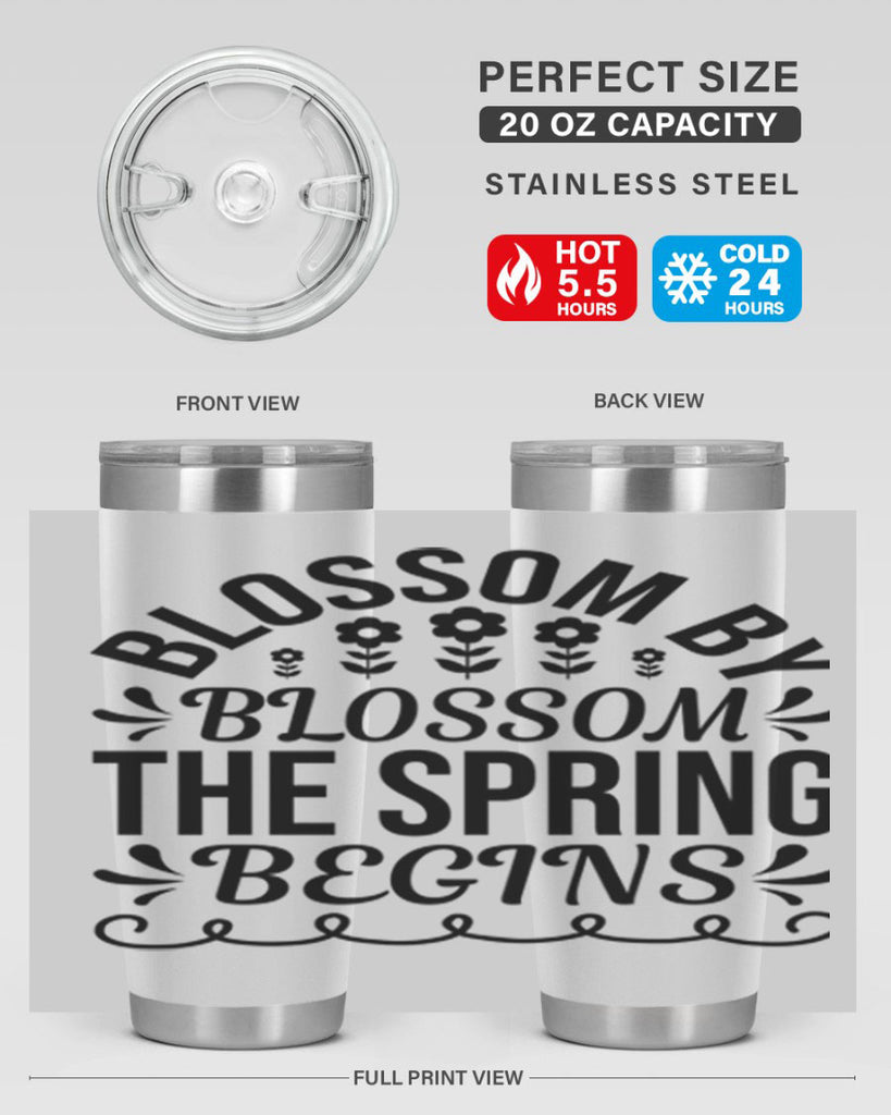 Blossom by blossom the spring 93#- spring- Tumbler