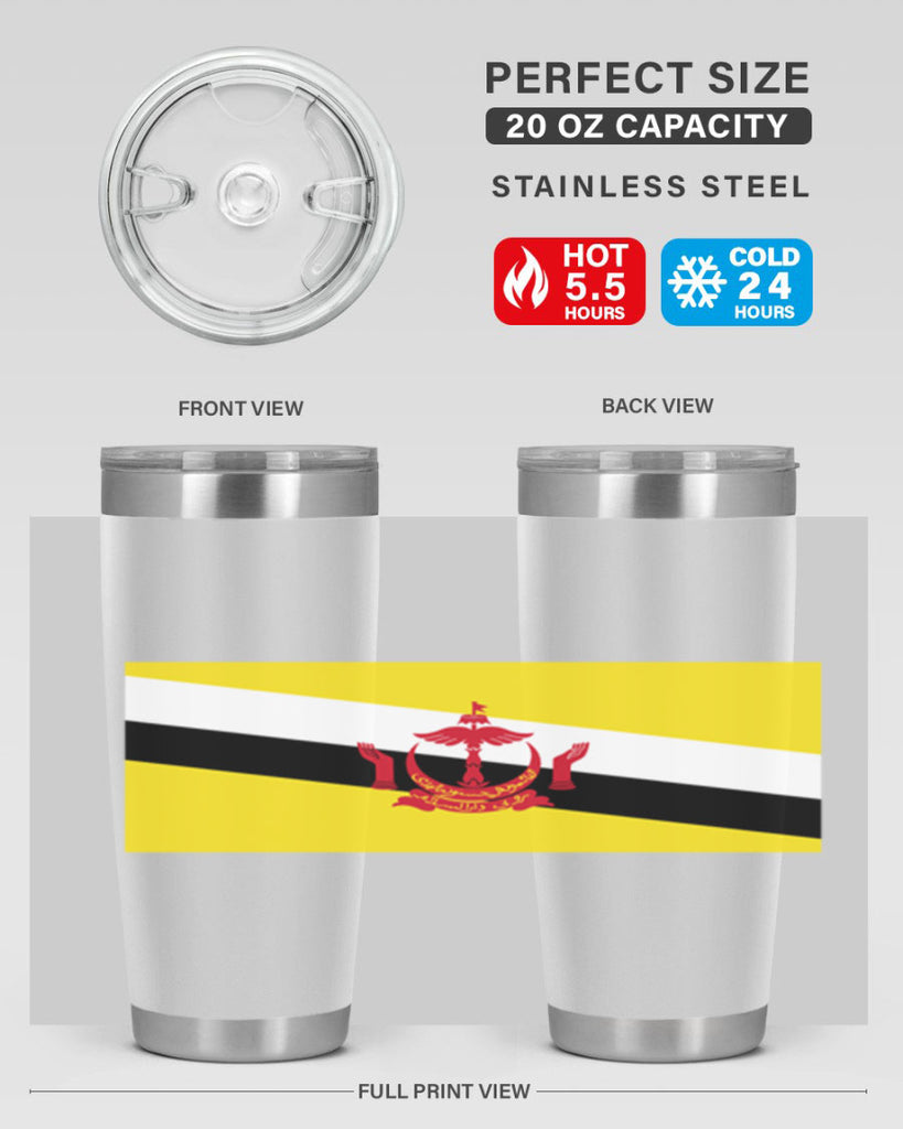 Brunei 173#- world flags- Tumbler