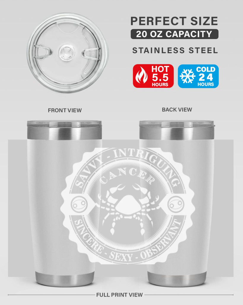 Cancer 16#- zodiac- Tumbler
