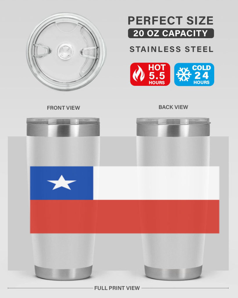 Chile 163#- world flags- Tumbler