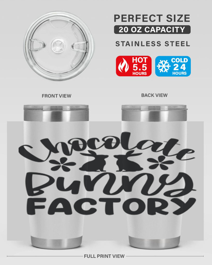 Chocolate bunny factory  110#- spring- Tumbler