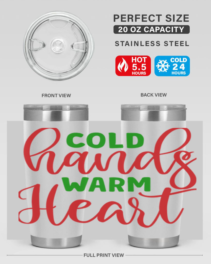 Cold Hands Warm Heart 46#- winter- Tumbler