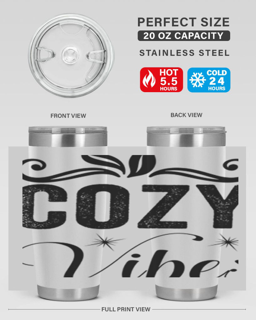 Cozy Vibes 77#- winter- Tumbler