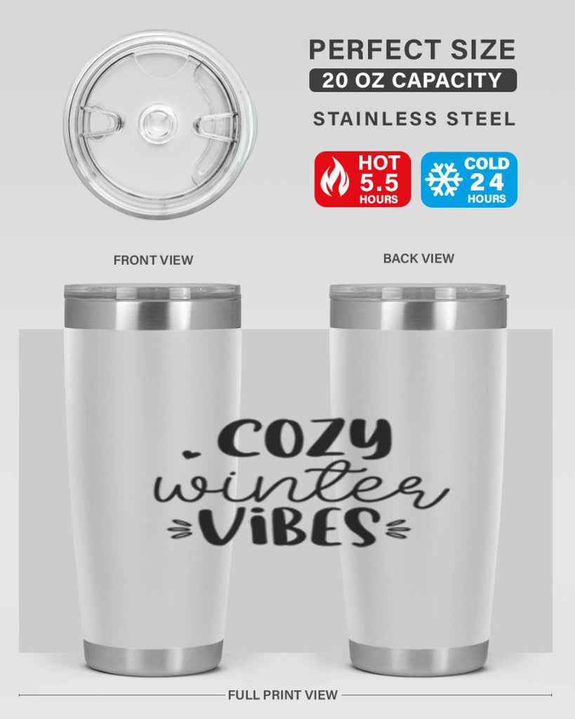 Cozy Winter Vibes 69#- winter- Tumbler
