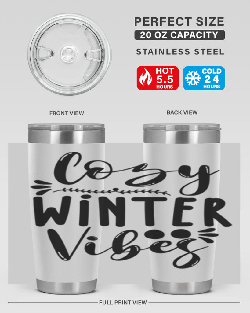 Cozy Winter Vibes 71#- winter- Tumbler