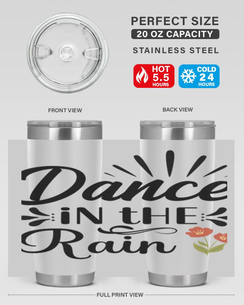 Dance in the Rain  121#- spring- Tumbler