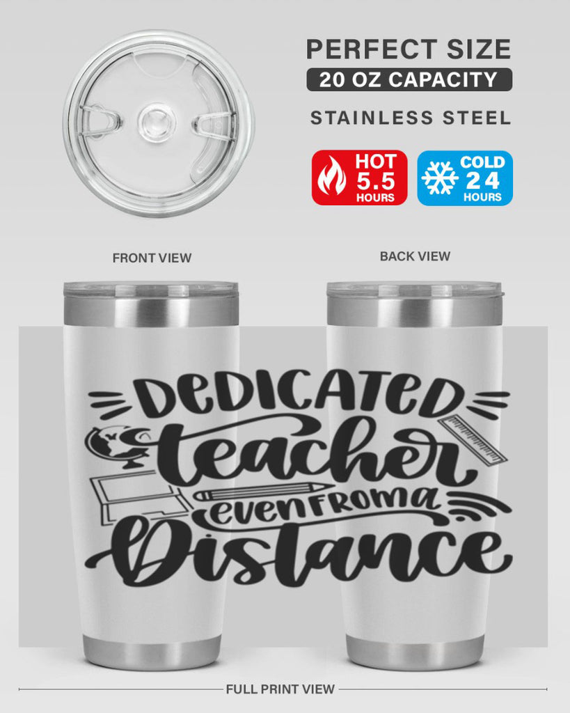 Dedicated Teacher Even Style 79#- teacher- tumbler