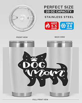 Dog Mom Style 27#- dog- Tumbler