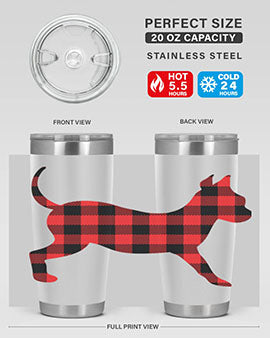 Dog Style 107#- dog- Tumbler