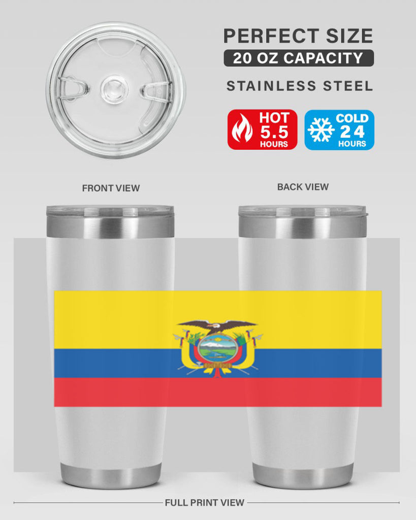 Ecuador 147#- world flags- Tumbler