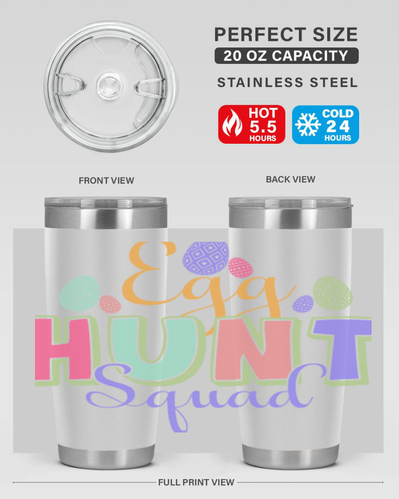 Egg hunt squad130#- spring- Tumbler