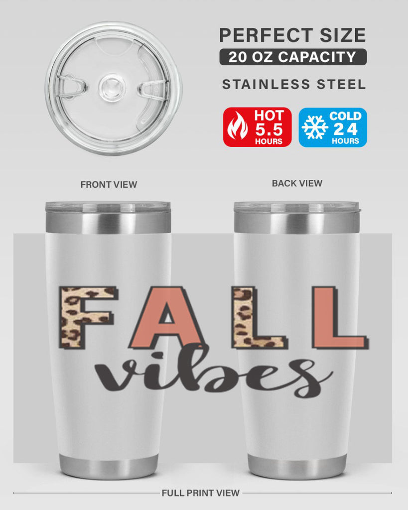 Fall Vibes 143#- fall- Tumbler