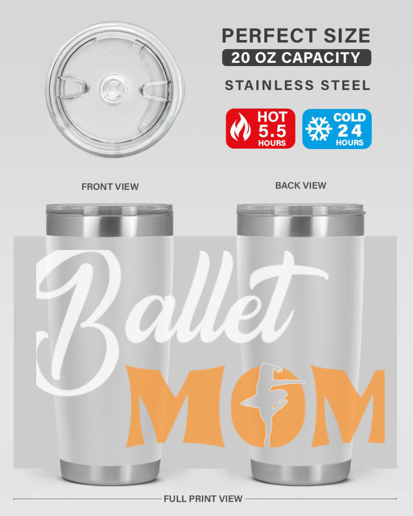 Fitted Dance Mom Ballet SVG Ballet 40#- ballet- Tumbler