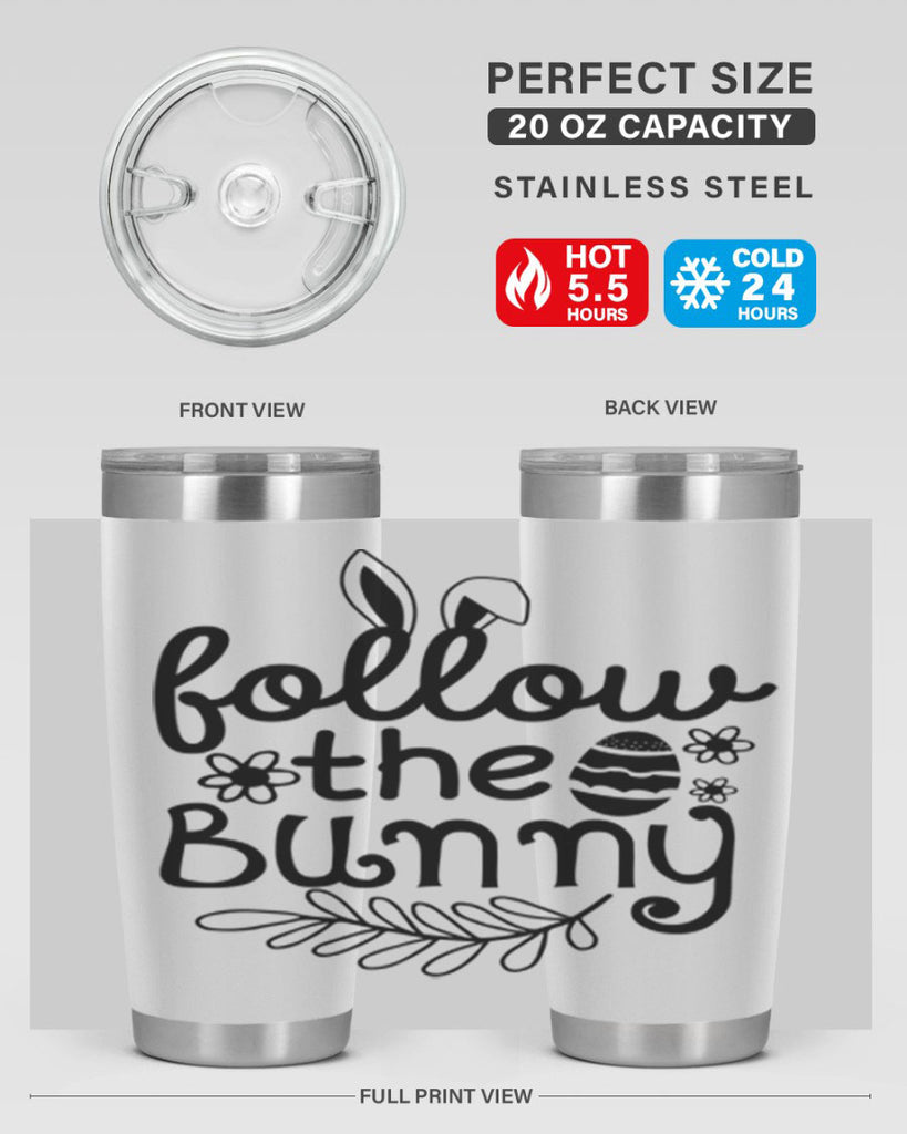 Follow the bunny  142#- spring- Tumbler
