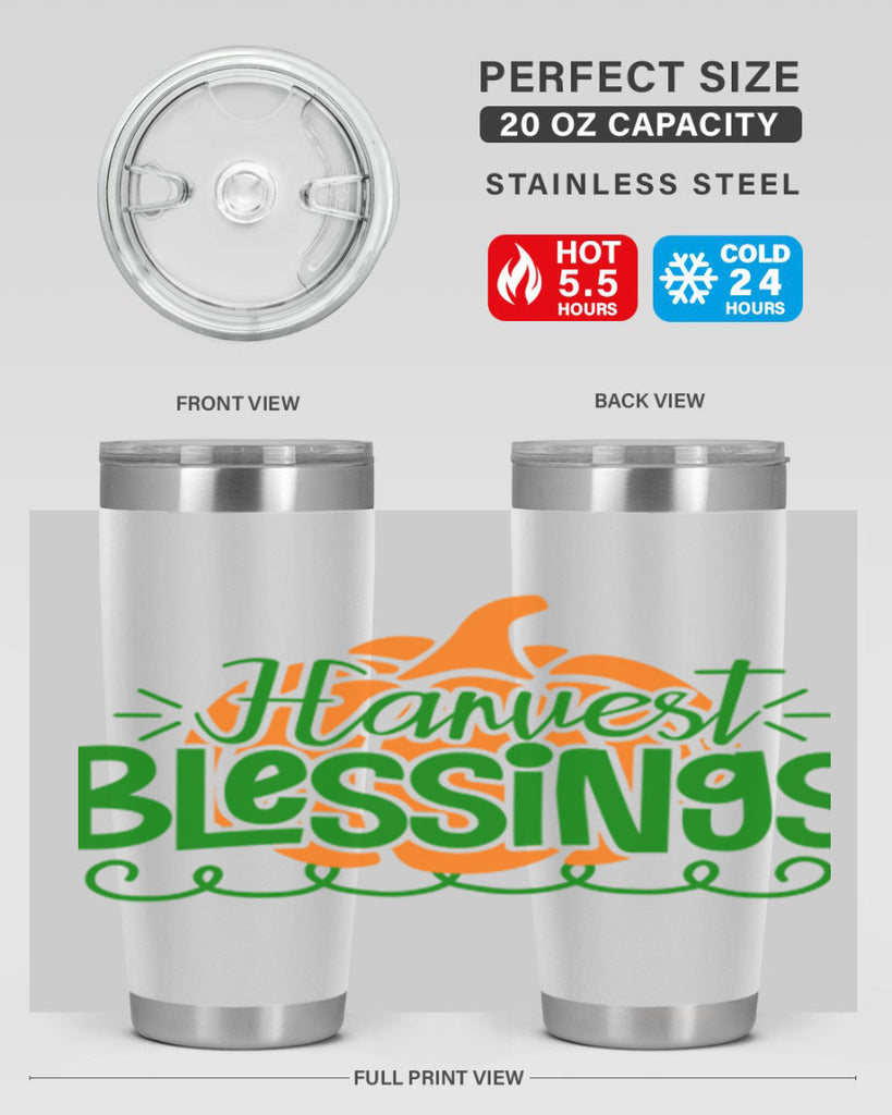 Harvest Blessings 265#- fall- Tumbler
