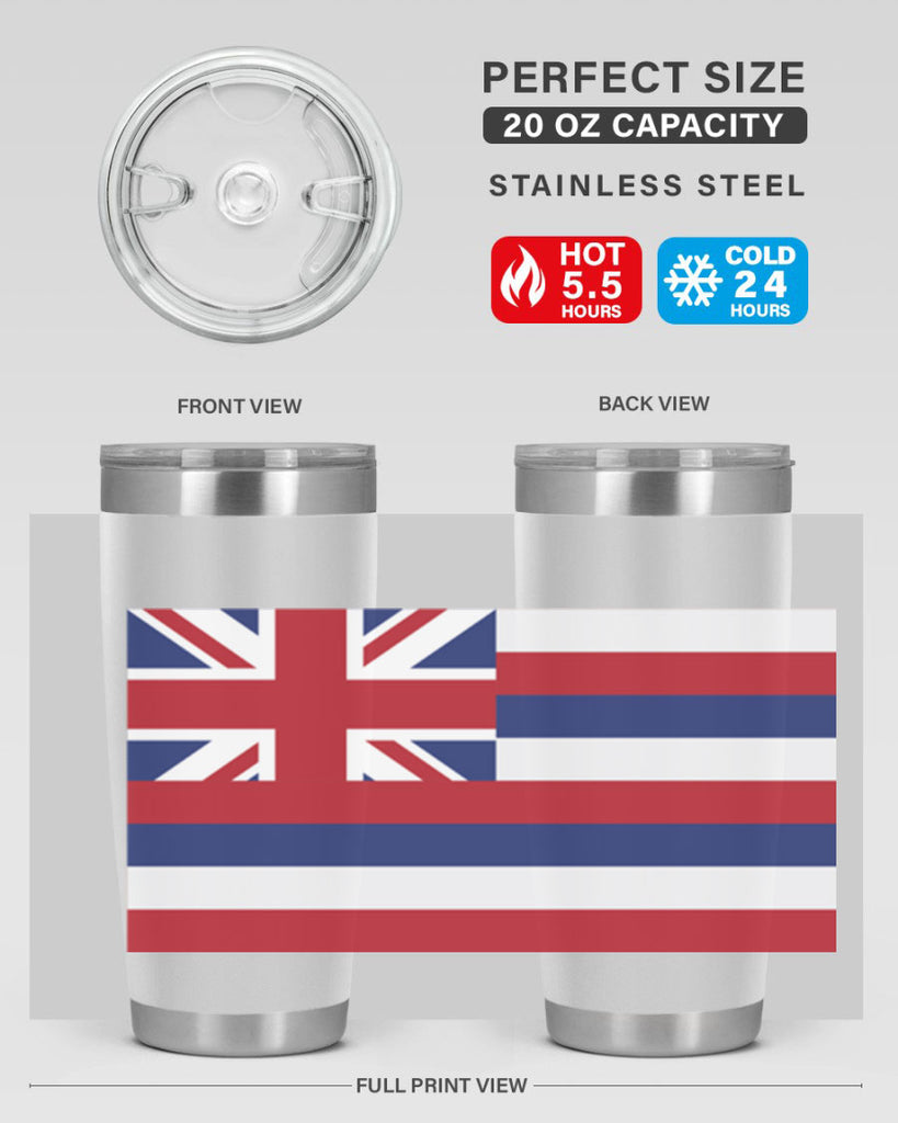 Hawaii 41#- Us Flags- Tumbler