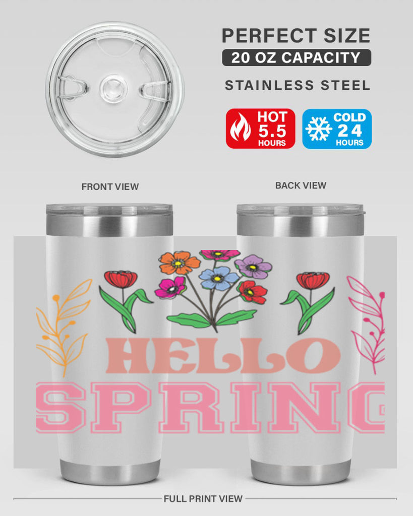 Hello Spring  234#- spring- Tumbler