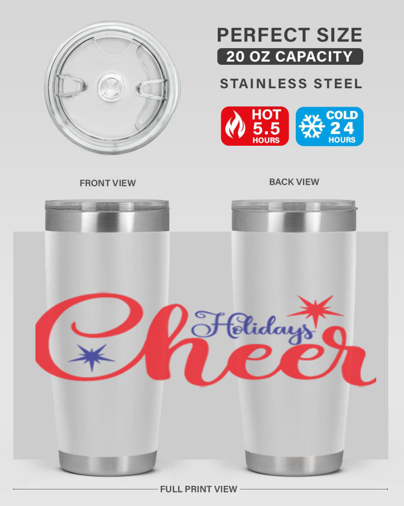 Holidays Cheer 191#- winter- Tumbler