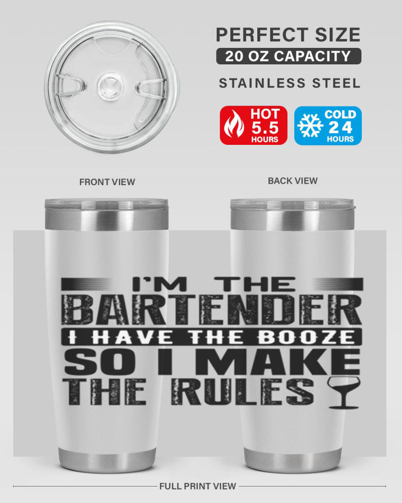 I’m the bartender Style 14#- bartender- tumbler