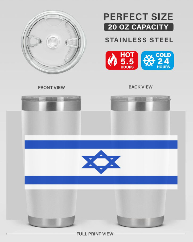 Israel 116#- world flags- Tumbler