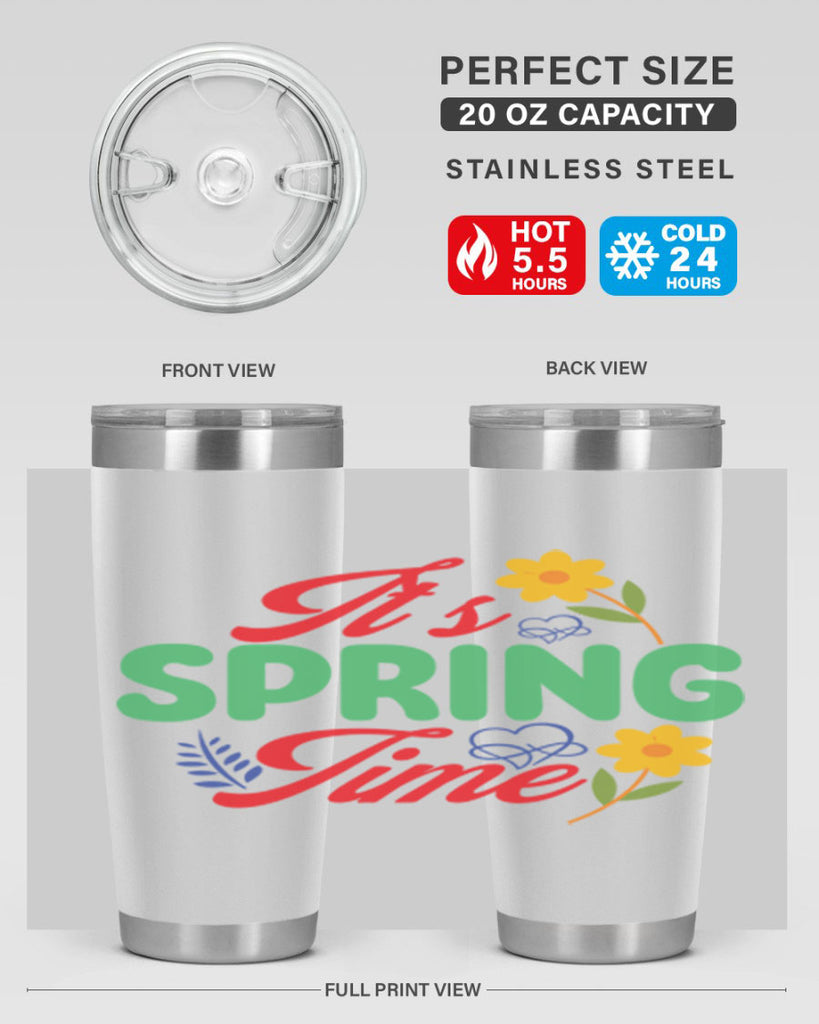 It's Spring Time 277#- spring- Tumbler