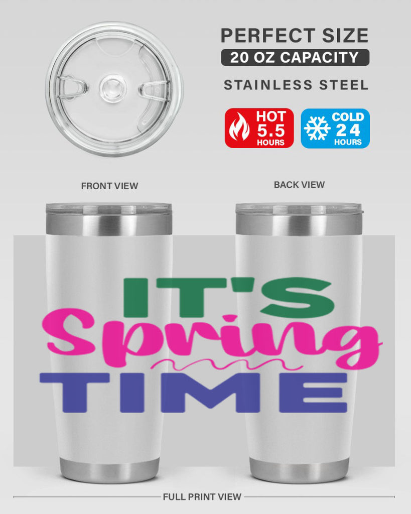 It's Spring Time 278#- spring- Tumbler