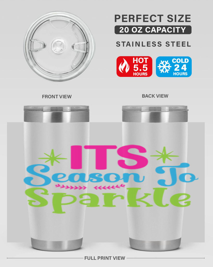 Its Season To Sparkle 267#- winter- Tumbler