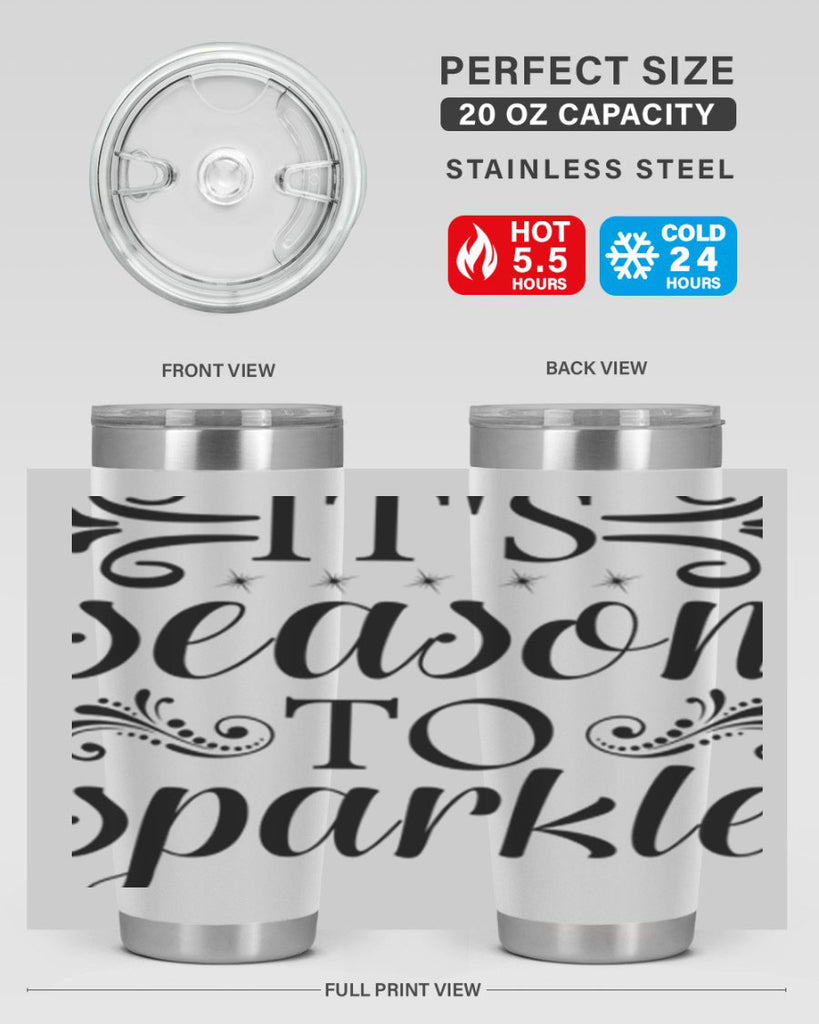 Its Season to Sparkle 271#- winter- Tumbler