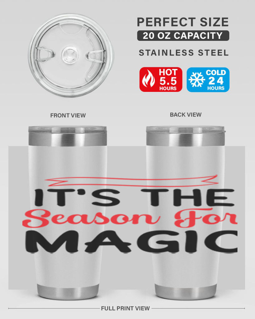 Its the season for magic 258#- winter- Tumbler