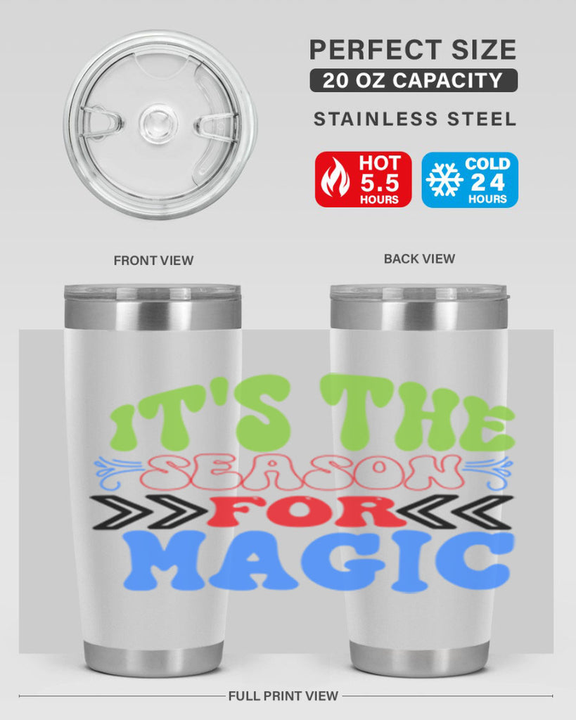 Its the season for magic 260#- winter- Tumbler