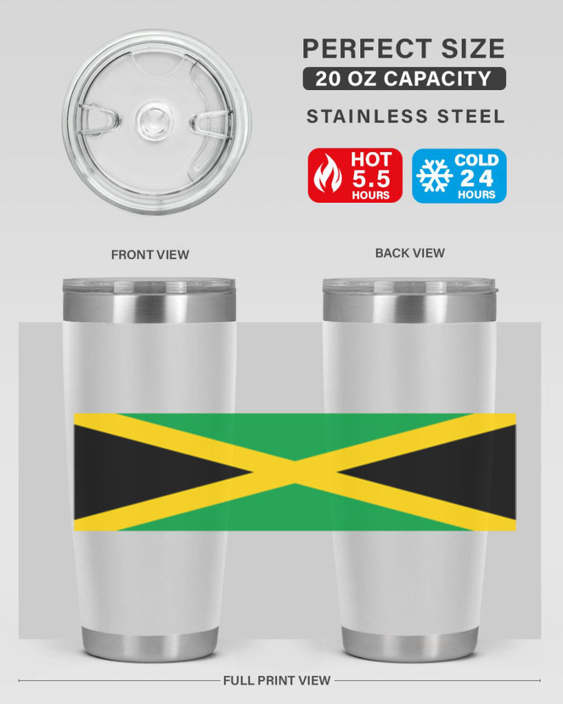 Jamaica 114#- world flags- Tumbler