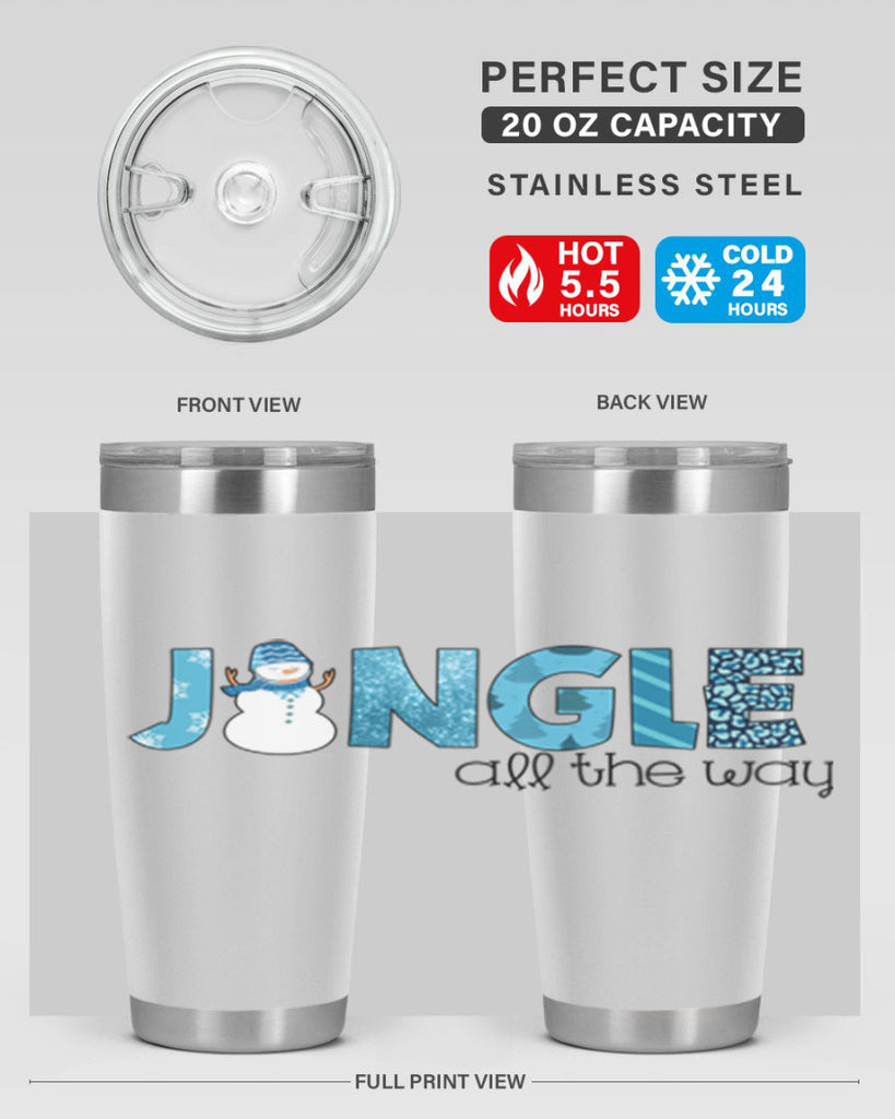 Jingle all the way 279#- winter- Tumbler