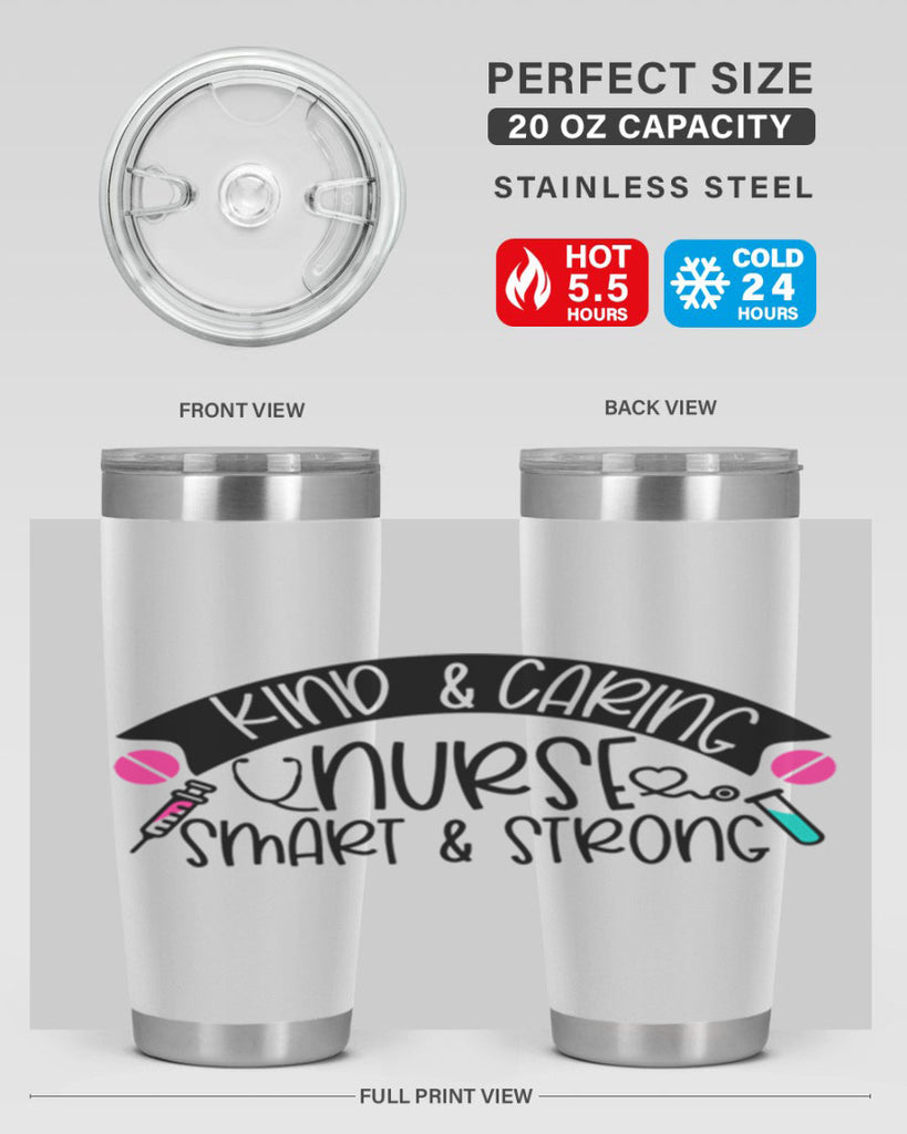 Kind Caring Nurse Smart Strong Style Style 143#- nurse- tumbler