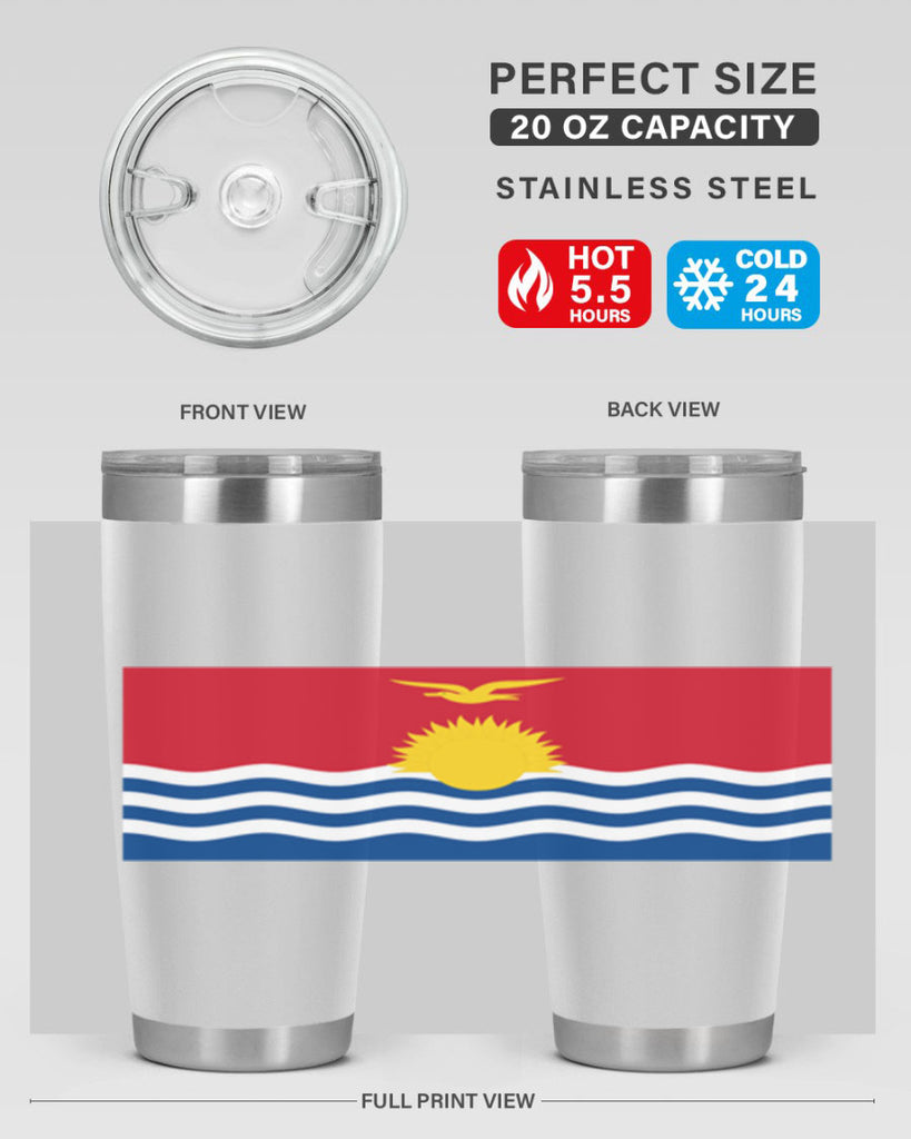 Kiribati 109#- world flags- Tumbler