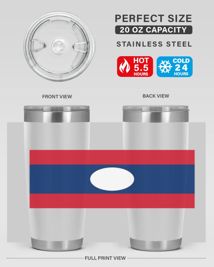 Laos 105#- world flags- Tumbler