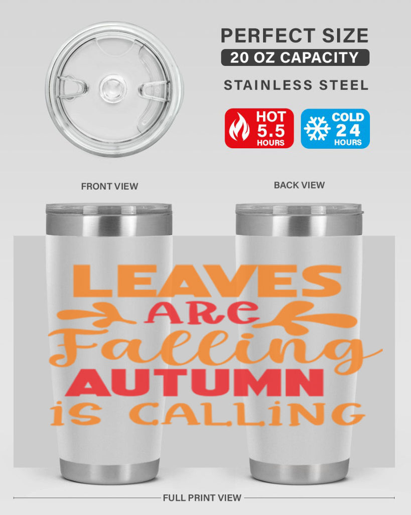 LeavesAreFallingAutumnis 394#- fall- Tumbler