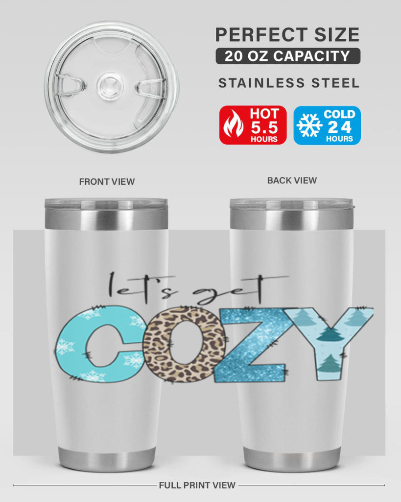 Let s cozy 295#- winter- Tumbler