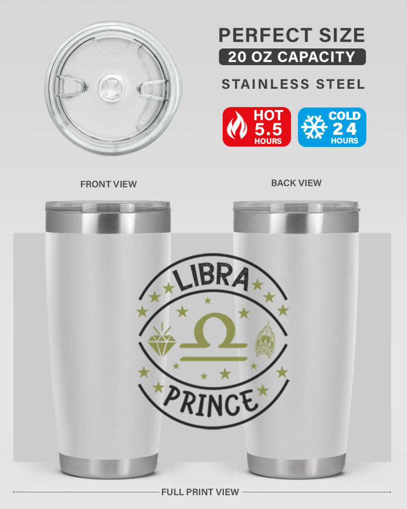 Libra prince 325#- zodiac- Tumbler