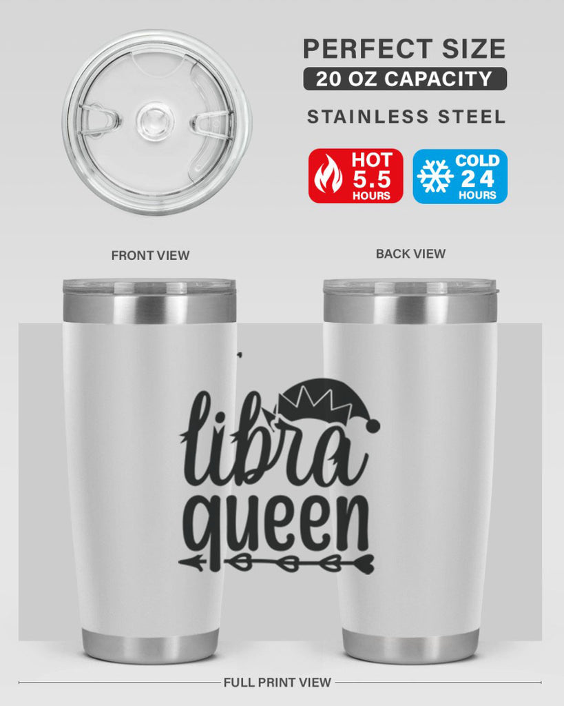 Libra queen 326#- zodiac- Tumbler
