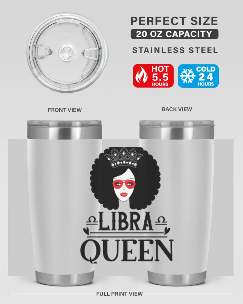 Libra queen 330#- zodiac- Tumbler