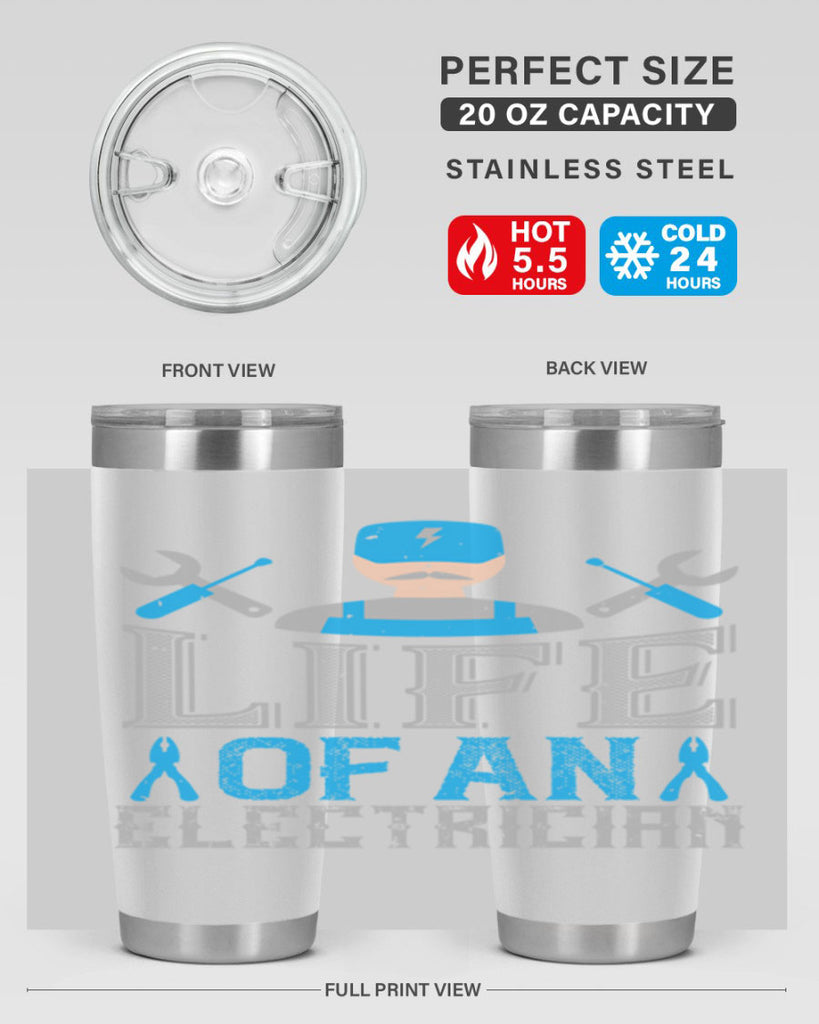 Life of an electrician Style 26#- electrician- tumbler
