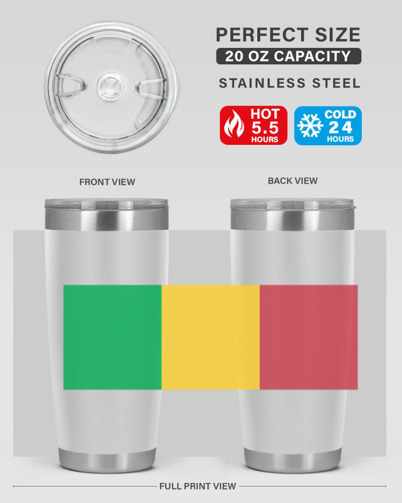 Mali 92#- world flags- Tumbler