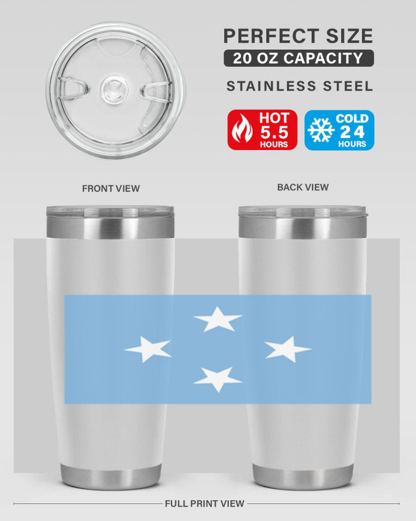 Micronesia 86#- world flags- Tumbler