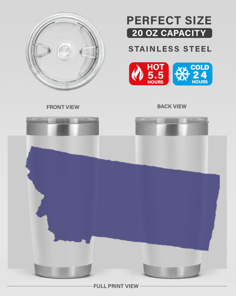 Montana 25#- stateflags- Tumbler