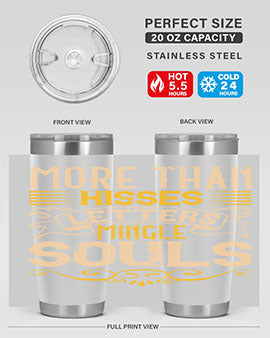More than kisses letters mingle souls Style 29#- dog- Tumbler