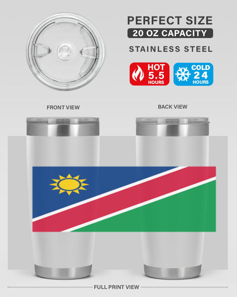 Namibia 78#- world flags- Tumbler